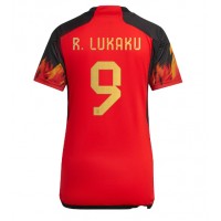 Belgien Romelu Lukaku #9 Hemmatröja Dam VM 2022 Kortärmad